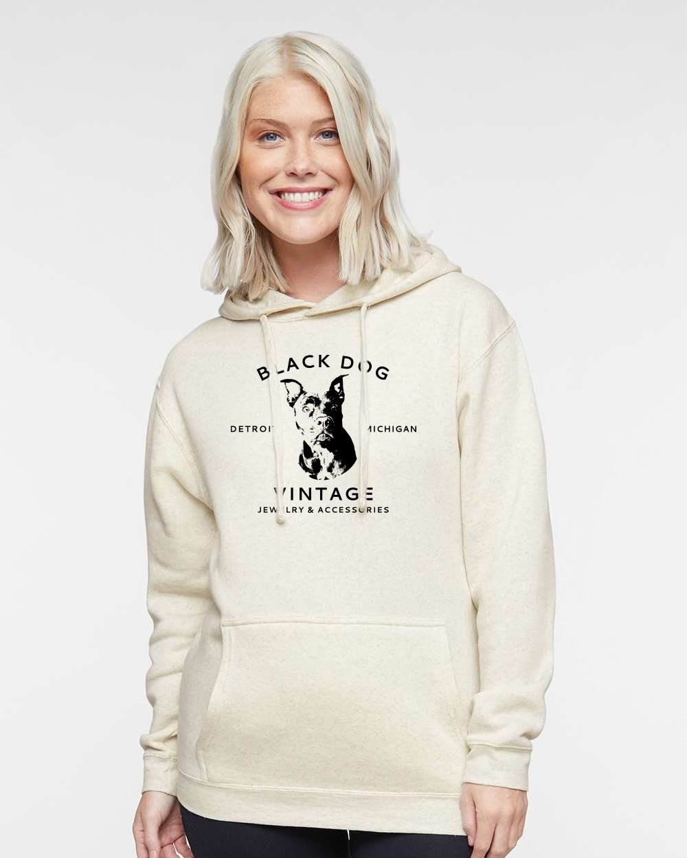 Black Dog VintageBlack Dog Vintage Unisex Logo Hoodie - Black Dog Vintage